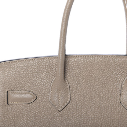 Hermes Togo Birkin 30 Gris Tourterelle 30 of 36