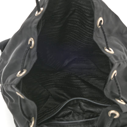 Prada Nylon Vela Medium Backpack Black 5 of 9
