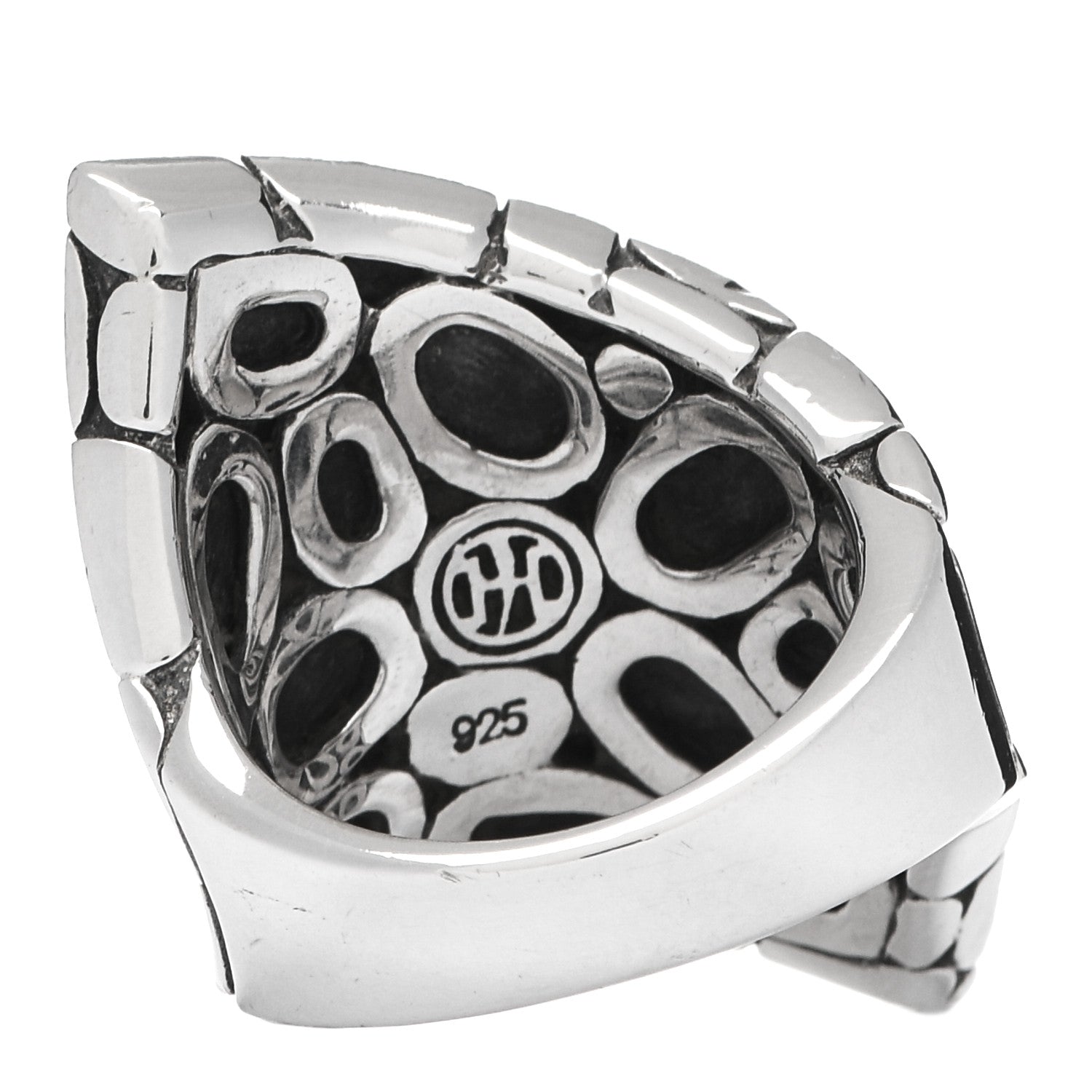 John Hardy Sterling Silver Kali Ring 54 7 3 of 4