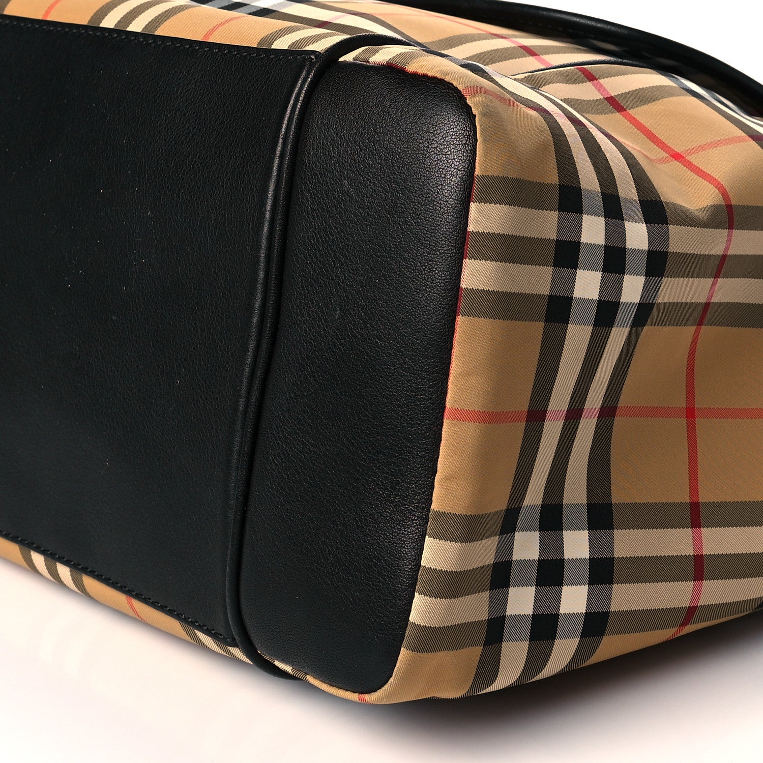 Burberry Vintage Check Diaper Flap Bag 10 of 10