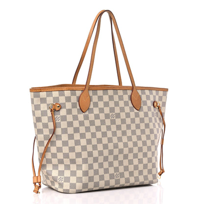 Louis Vuitton Damier Azur Neverfull MM 3 of 23
