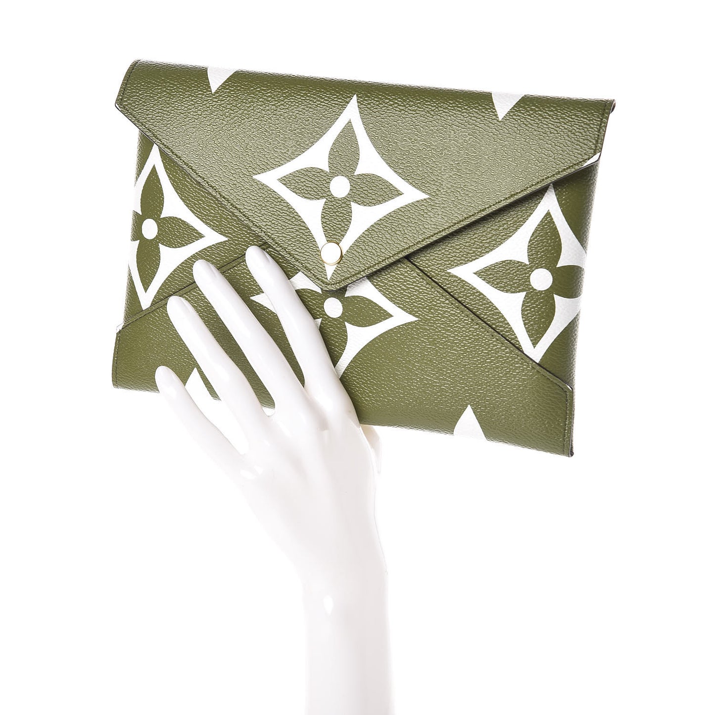 Monogram Giant Large Kirigami Pochette Kaki