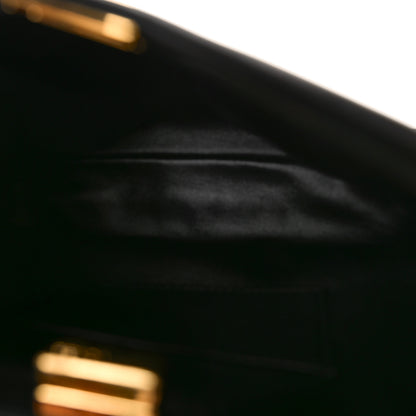 Fendi Nappa Mini Peekaboo Iconic Satchel Black 5 of 12