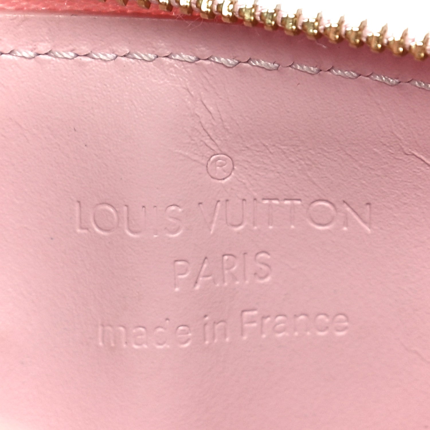 Louis Vuitton Vernis Key Pouch Rose Ballerine 6 of 12