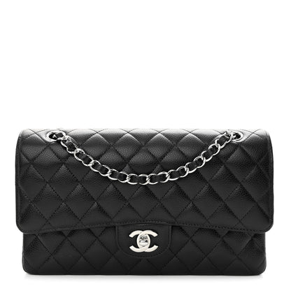 Chanel Caviar Quilted Medium Double Flap Black 1 of 11