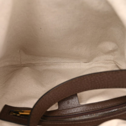 Gucci GG Supreme Monogram Web Small Ophidia Half Moon Hobo Brown 5 of 11