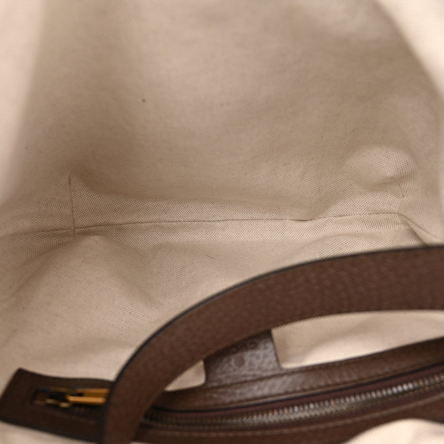 Gucci GG Supreme Monogram Web Small Ophidia Half Moon Hobo Brown 5 of 11