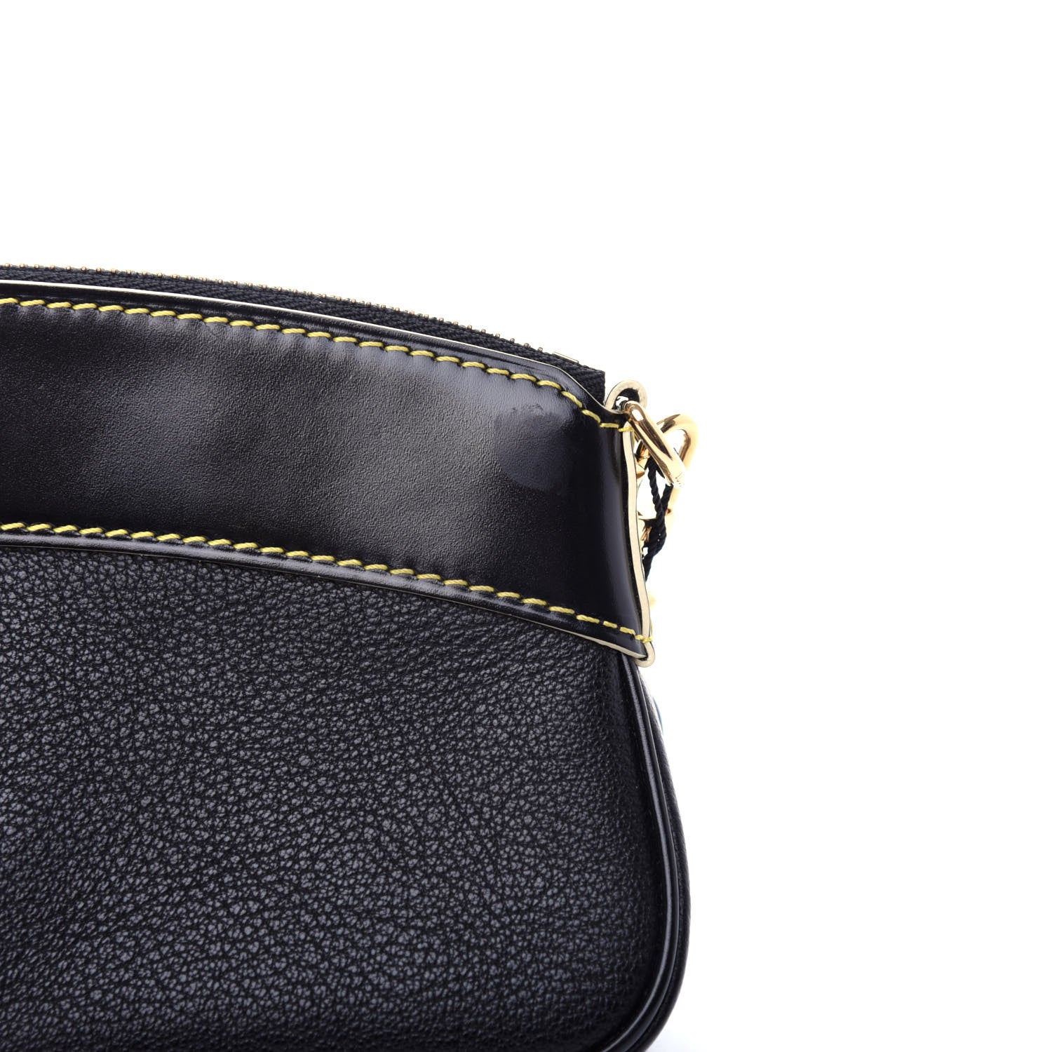 Louis Vuitton Suhali Lockit Clutch Black 8 of 8