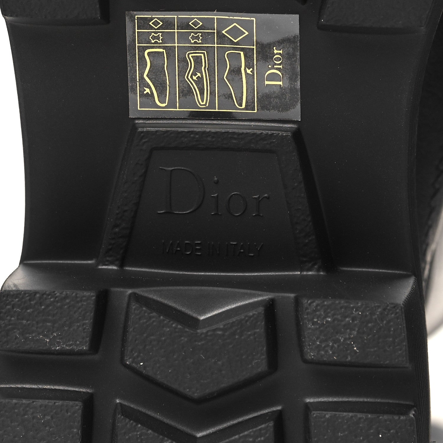 Christian Dior Nappa Stretch Dior Arcade High Boots 38.5 Black 7 of 7