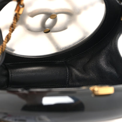 Chanel Resin Crystal Rescue Wheel Minaudière Black 5 of 10