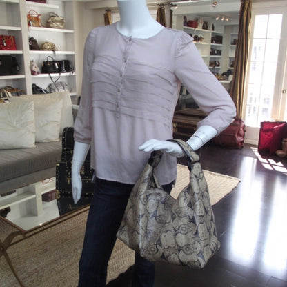 Bottega Veneta Pitone Sloane Hobo Beige LTD ED 2 of 10