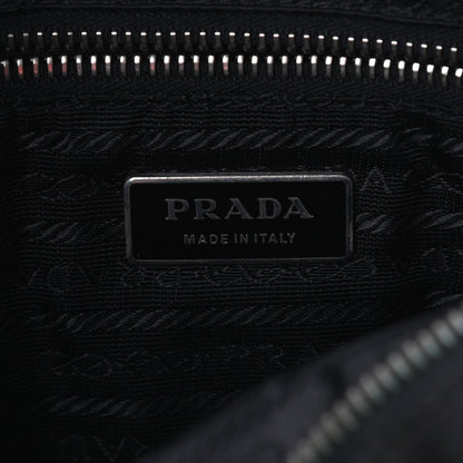 Prada Nylon Saffiano Vela Messenger Bag Black 5 of 8