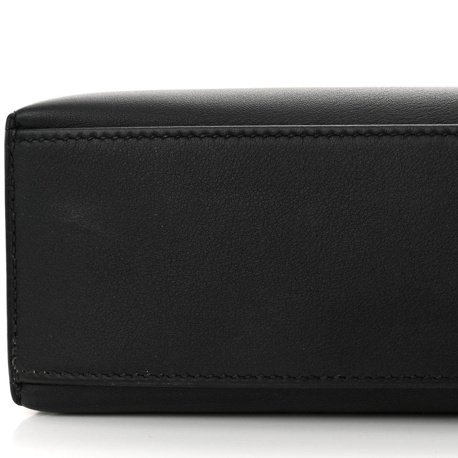 Hermes Swift Kelly Pochette Clutch Black 15 of 15
