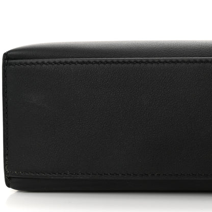 Hermes Swift Kelly Pochette Clutch Black 15 of 15