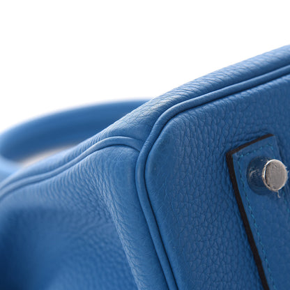 Hermes Togo Verso Birkin 35 Bleu Zanzibar Malachite 33 of 37