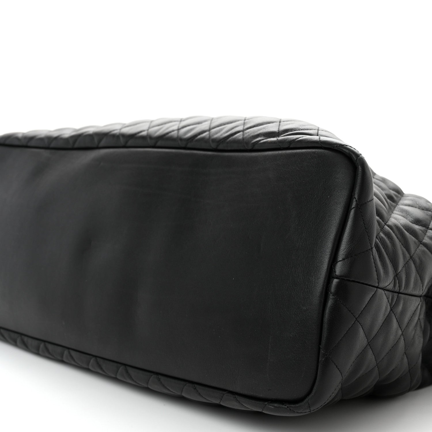 Saint Laurent Calfskin Quilted ES Giant Travel Bag Black 9 of 15