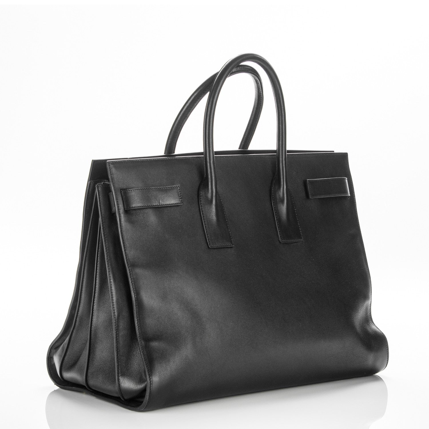 Saint Laurent Calfskin Large Sac De Jour Carryall Black 3 of 7