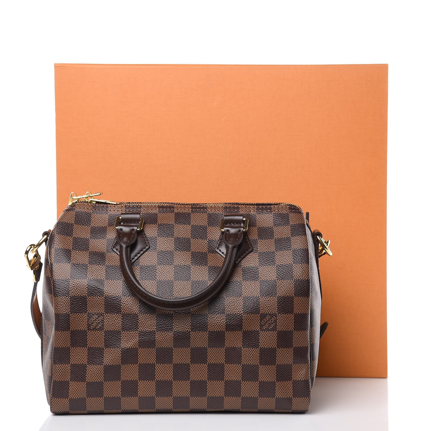 Damier Ebene Speedy Bandouliere 25