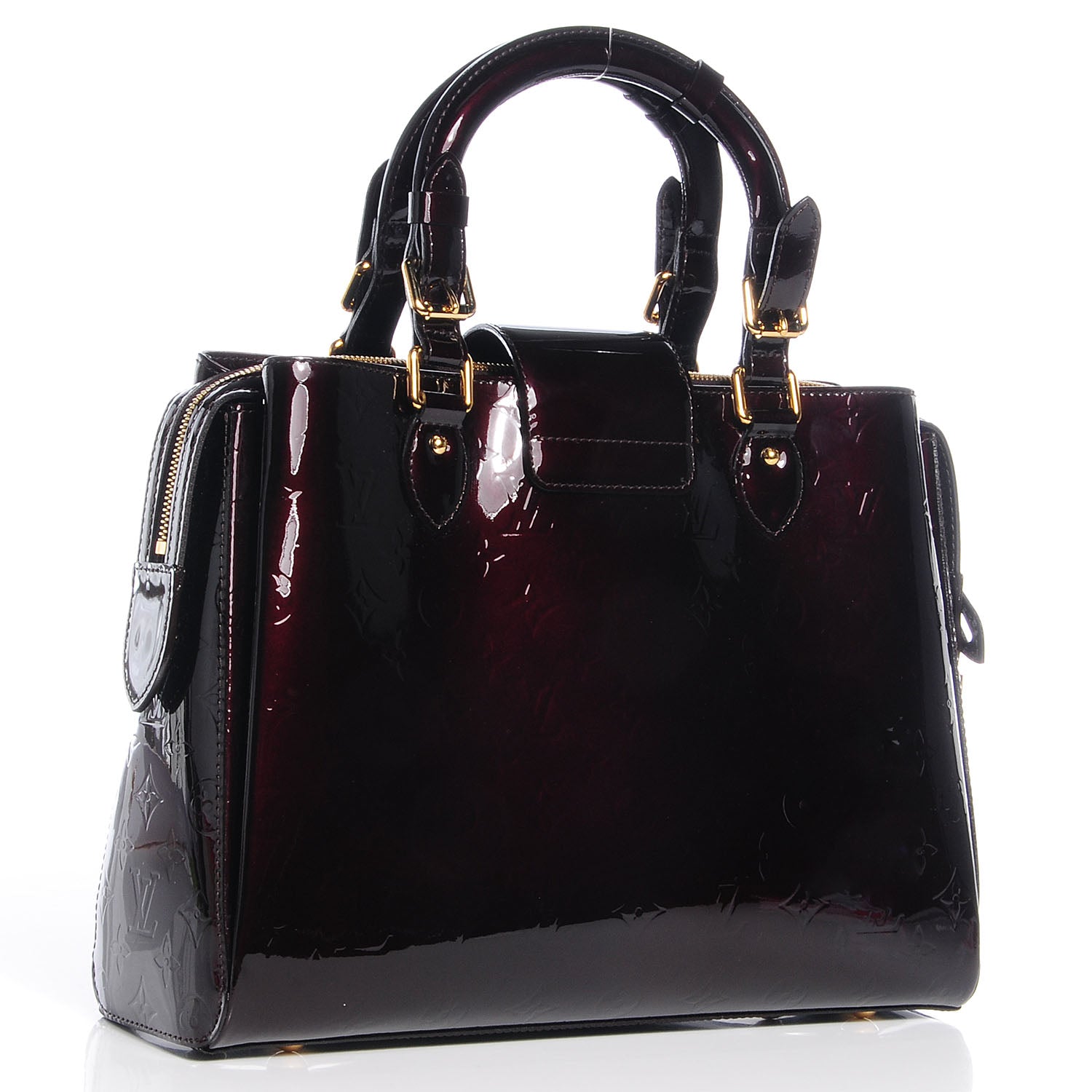 Louis Vuitton Vernis Melrose Avenue Amarante 3 of 8