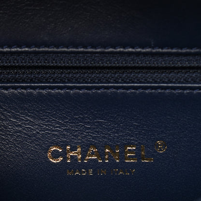 Chanel Tweed Snakeskin Quilted Medium CC Filigree Vanity Case Multicolor 6 of 10