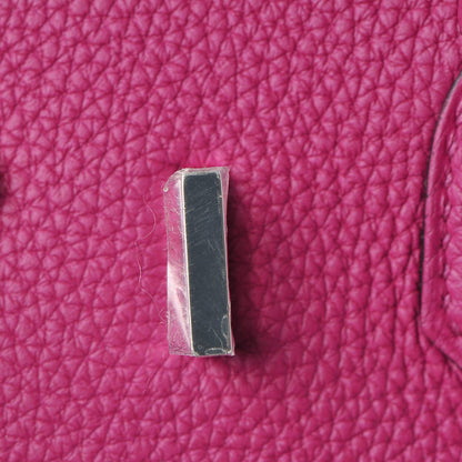 Hermes Togo Birkin 25 Rose Pourpre 33 of 35