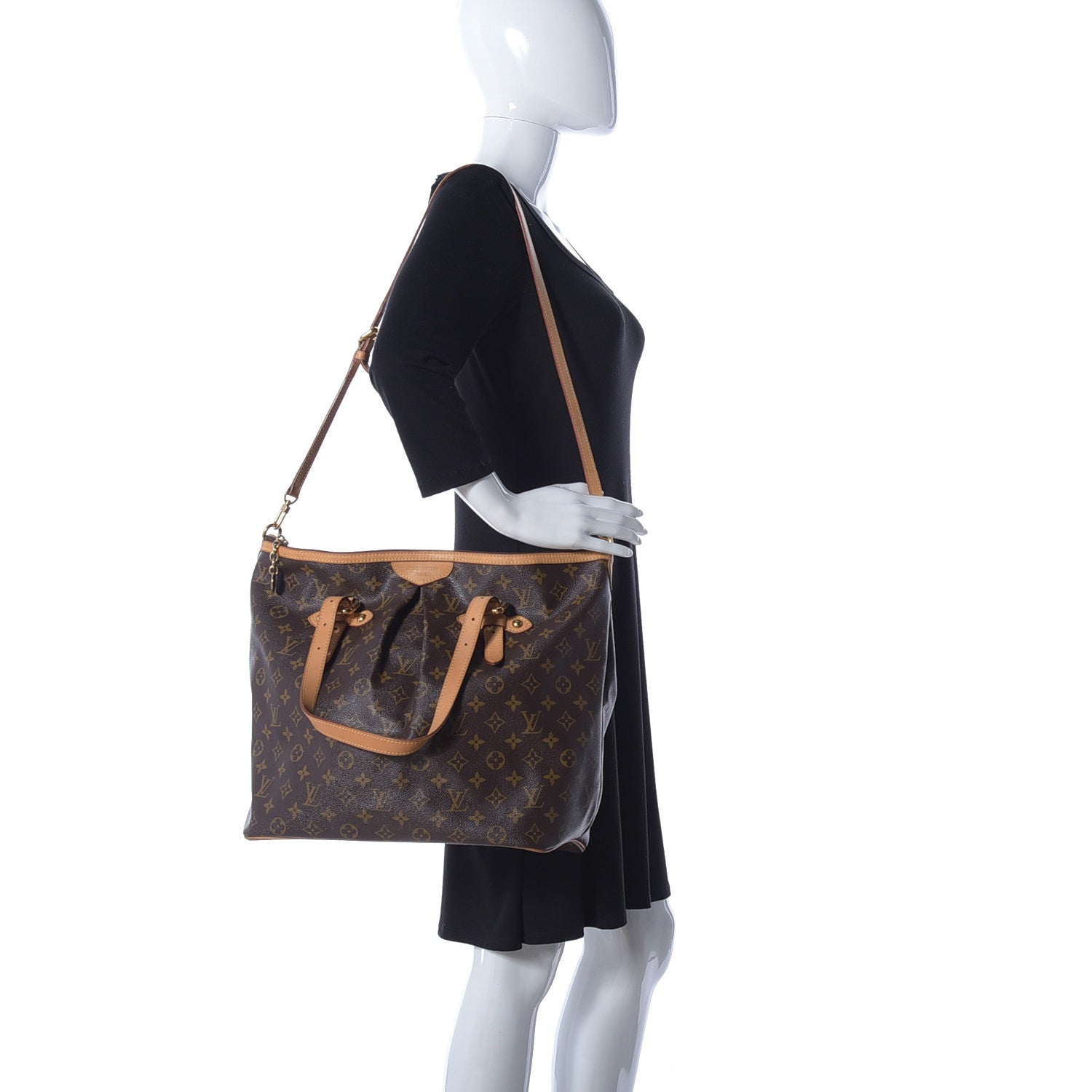 Louis Vuitton Monogram Palermo GM 3 of 24