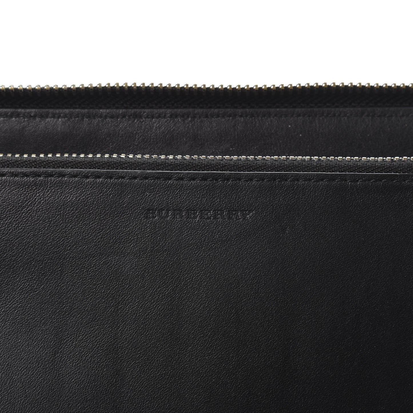 London Check Large Zip Around Wallet Charcoal