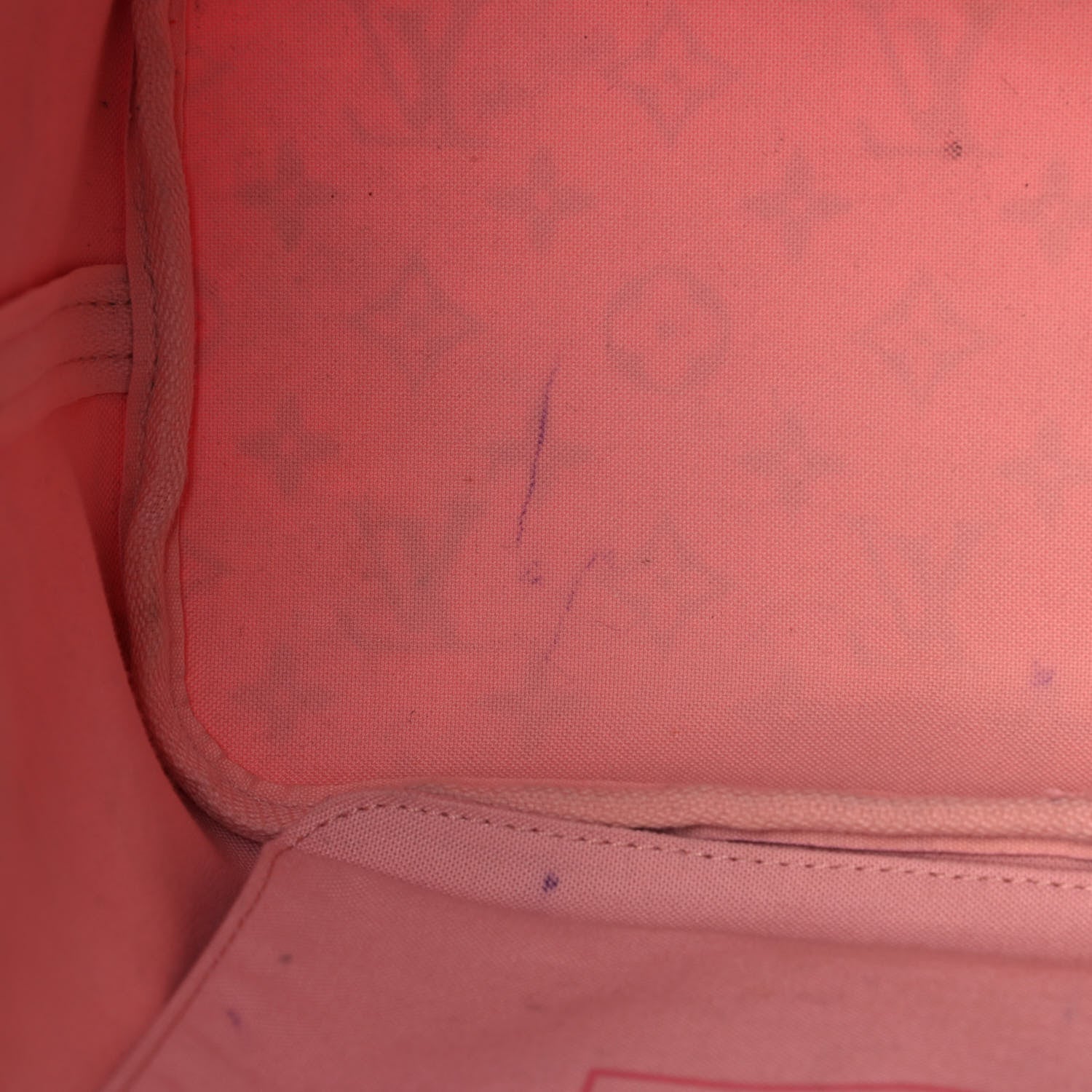 Louis Vuitton Monogram Giant Neverfull MM Rouge 10 of 11