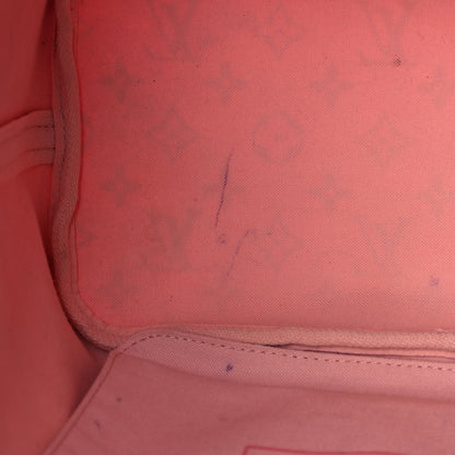 Louis Vuitton Monogram Giant Neverfull MM Rouge 10 of 11