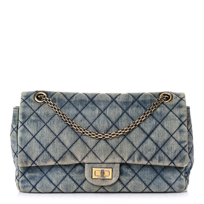 Chanel Denim Quilted 2.55 Reissue 226 Flap Blue 1 of 16