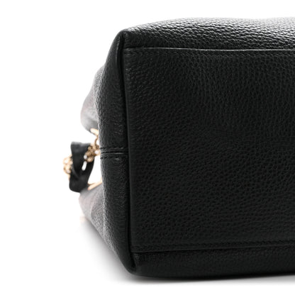 Gucci Pebbled Calfskin Medium Soho Chain Shoulder Bag Black 9 of 10