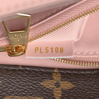 Louis Vuitton Patent Calfskin Monogram Cherrywood PM Rose Ballerine 7 of 10