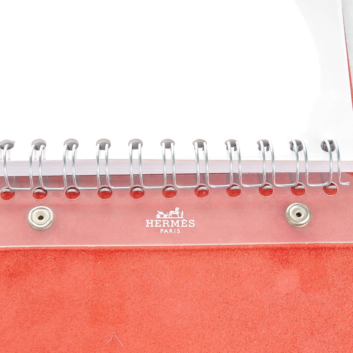 Hermes Togo Ulysse PM Notebook Cover Rouge Garance 5 of 7