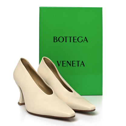 Bottega Veneta Nappa Almond Pumps 39 Sea Salt 8 of 8