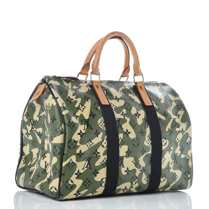 Louis Vuitton Monogramouflage Speedy 35 3 of 15