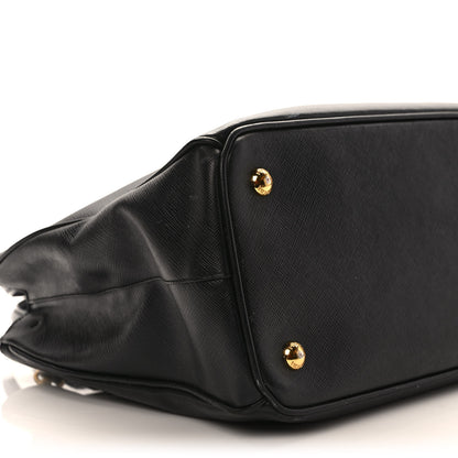 Prada Saffiano Lux Medium Tote Black 7 of 11