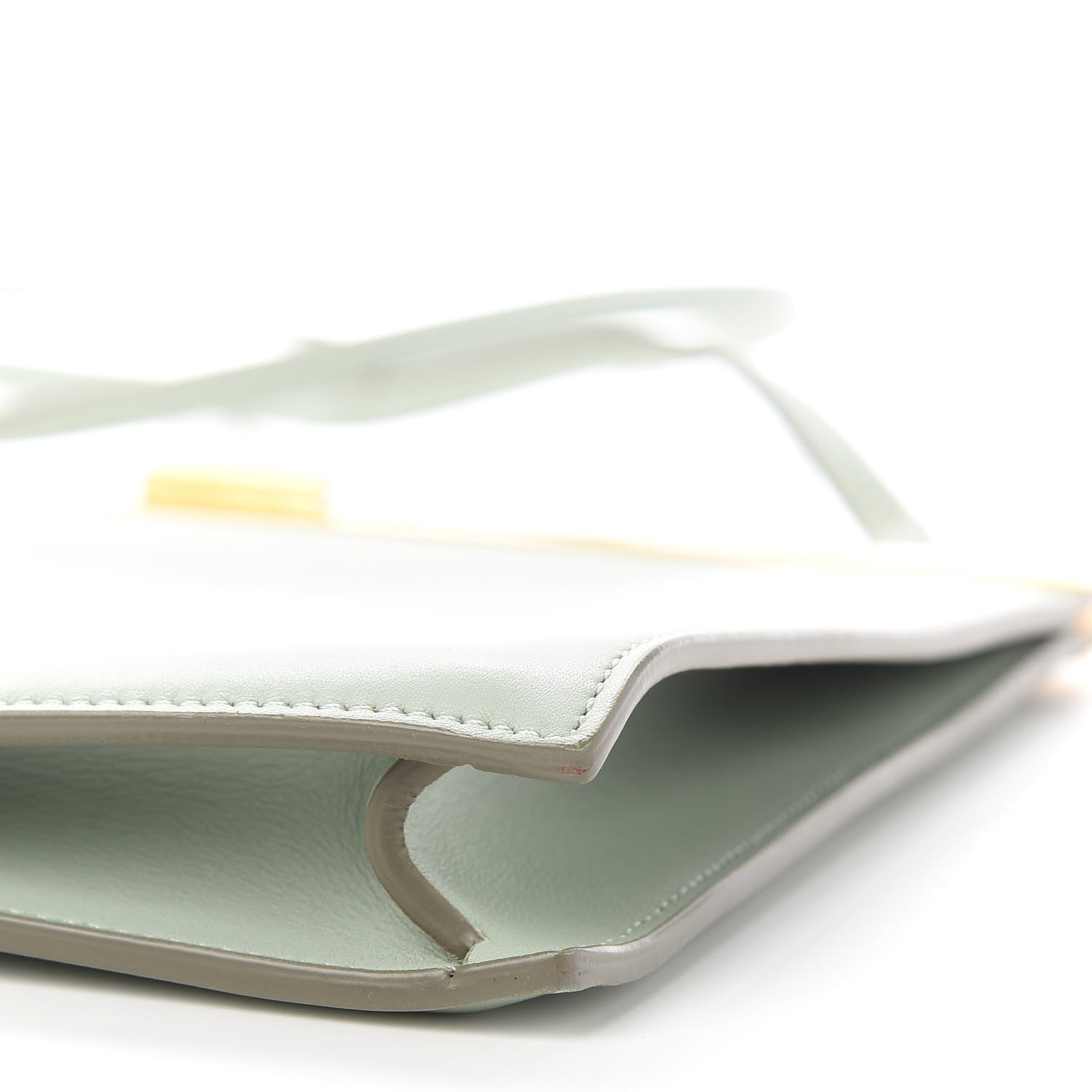 Celine Smooth Calfskin Mini Clasp Bag Jade 8 of 9