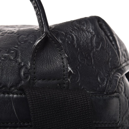 Gucci Guccissima Single Buckle Backpack Black 19 of 21