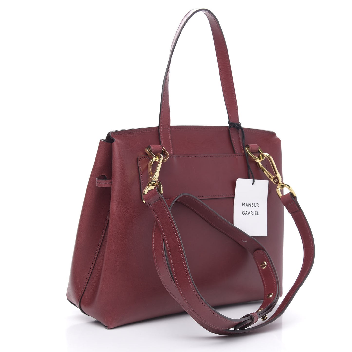 Calfskin Mini Lady Bag Bordo