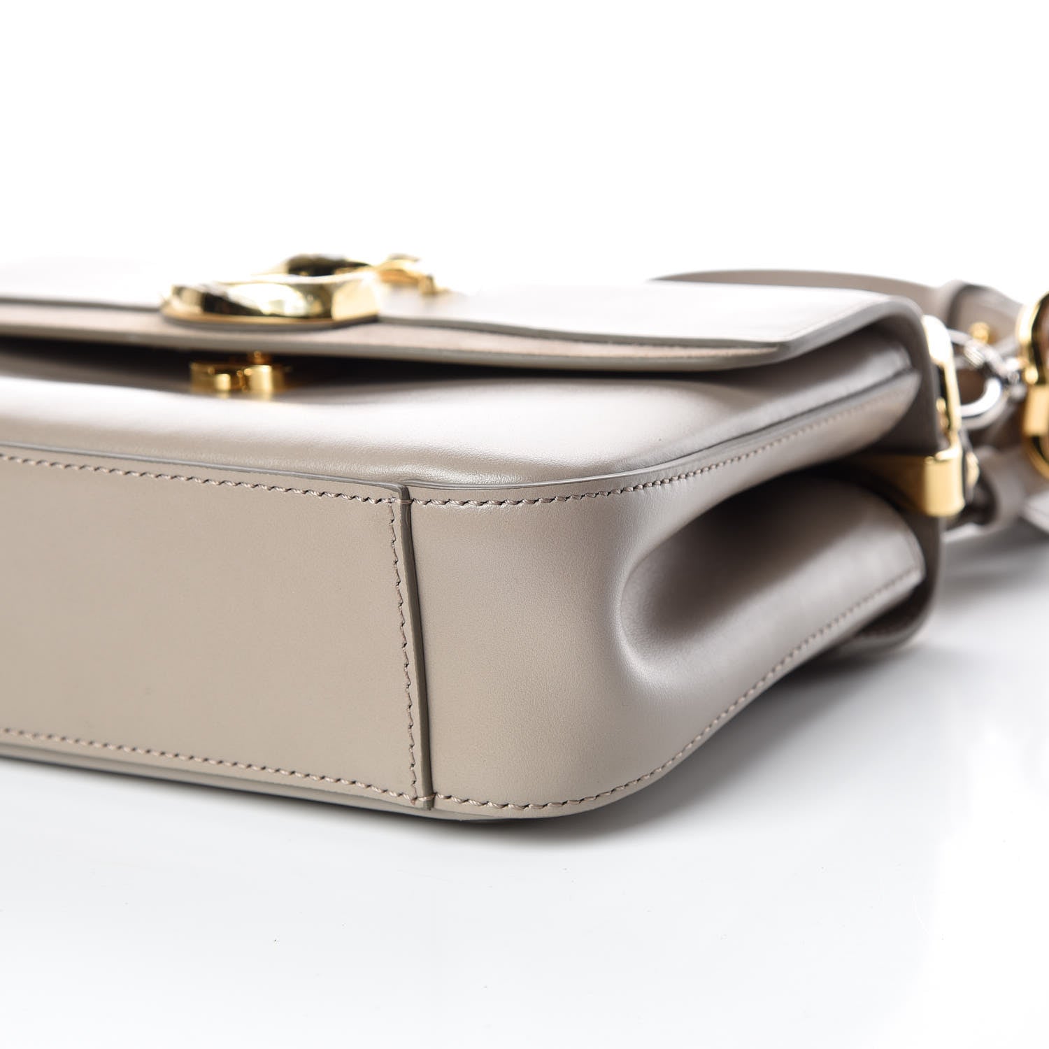 Chloe Calfskin Small C Double Carry Motty Grey 7 of 9