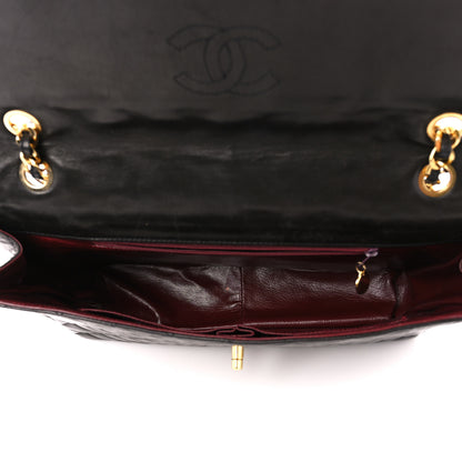 Chanel Lambskin Quilted XL Jumbo Single Flap Black 5 of 13