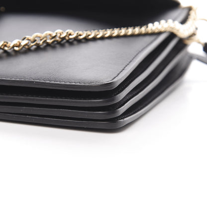 Chloe Suede Calfskin Medium Faye Shoulder Bag Black 10 of 12