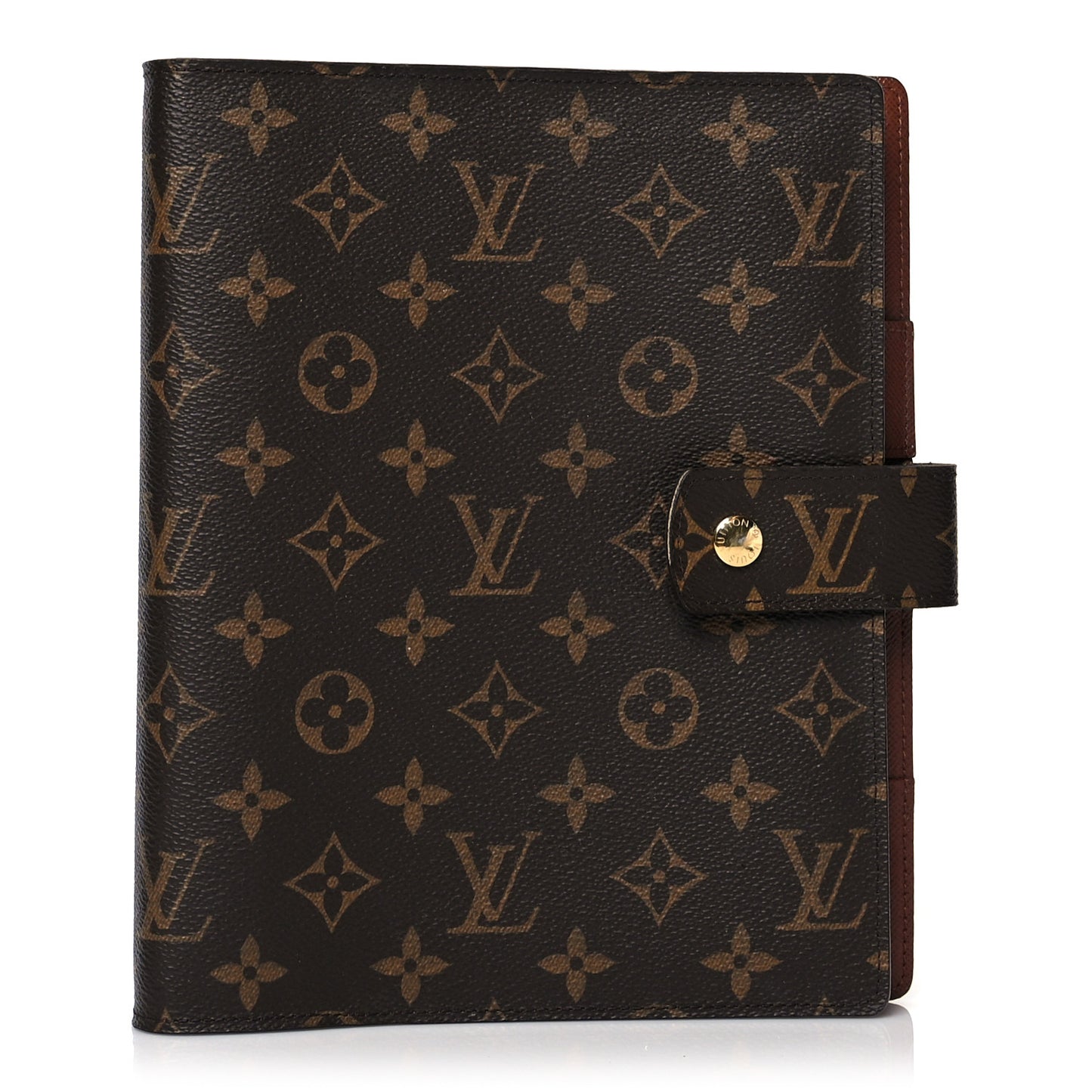 Monogram Large Ring Agenda Cover