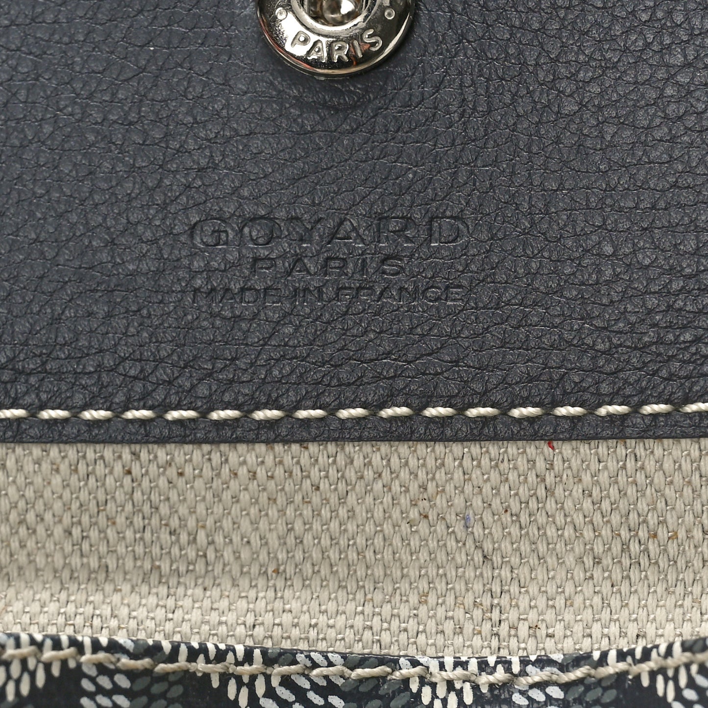 Goyardine Pouch Grey