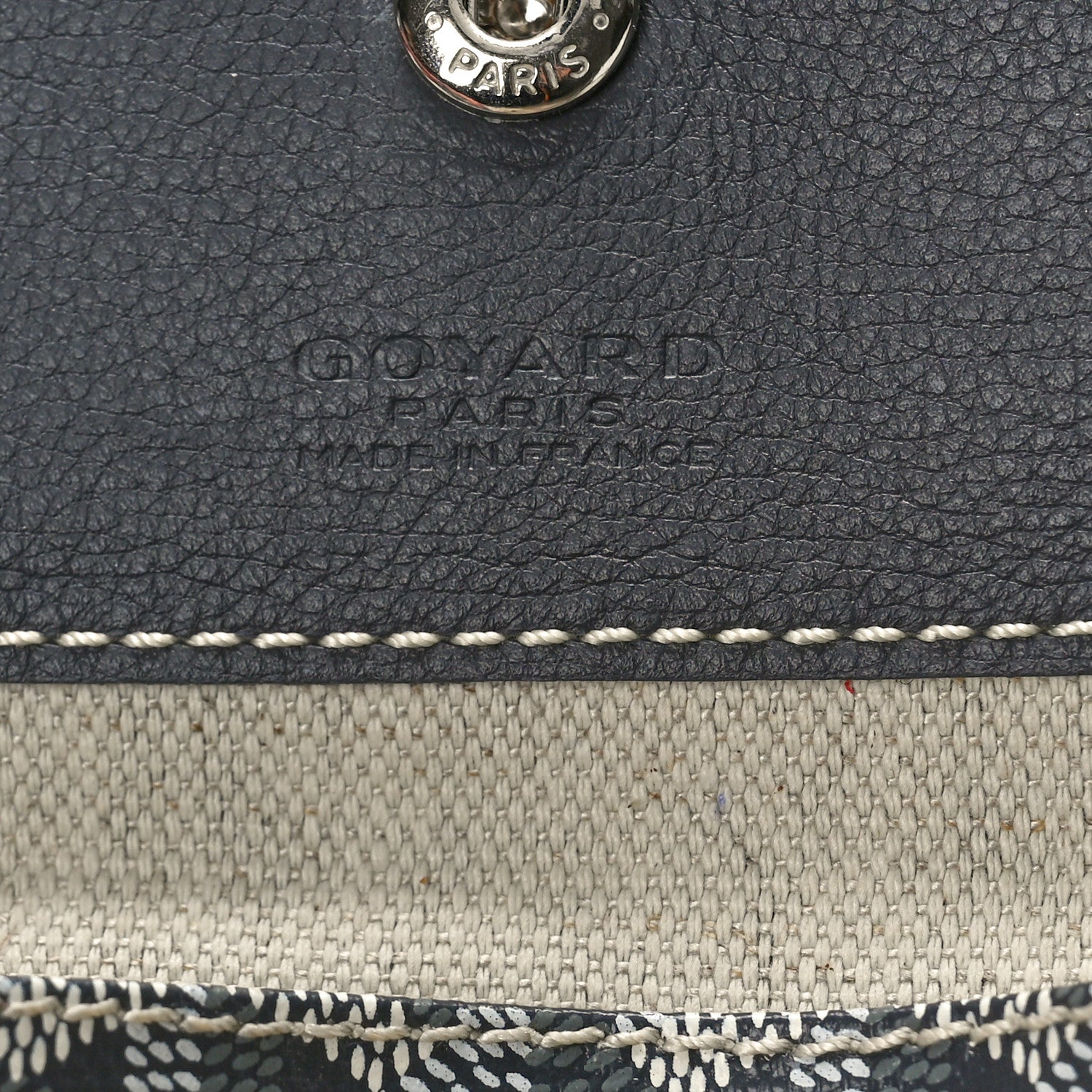 Goyard Goyardine Pouch Grey 7 of 8
