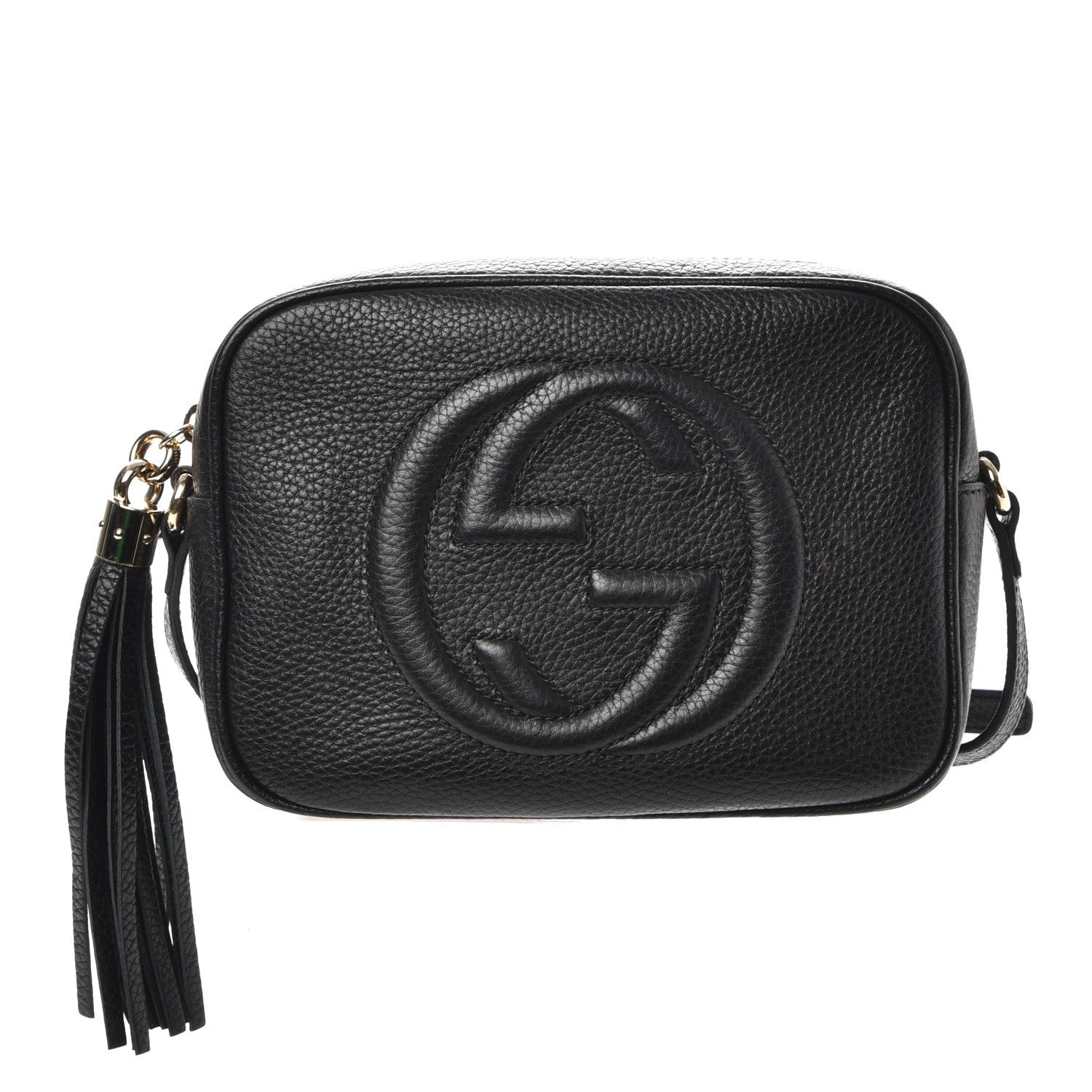 Gucci Pebbled Calfskin Small Soho Disco Bag Black 1 of 10