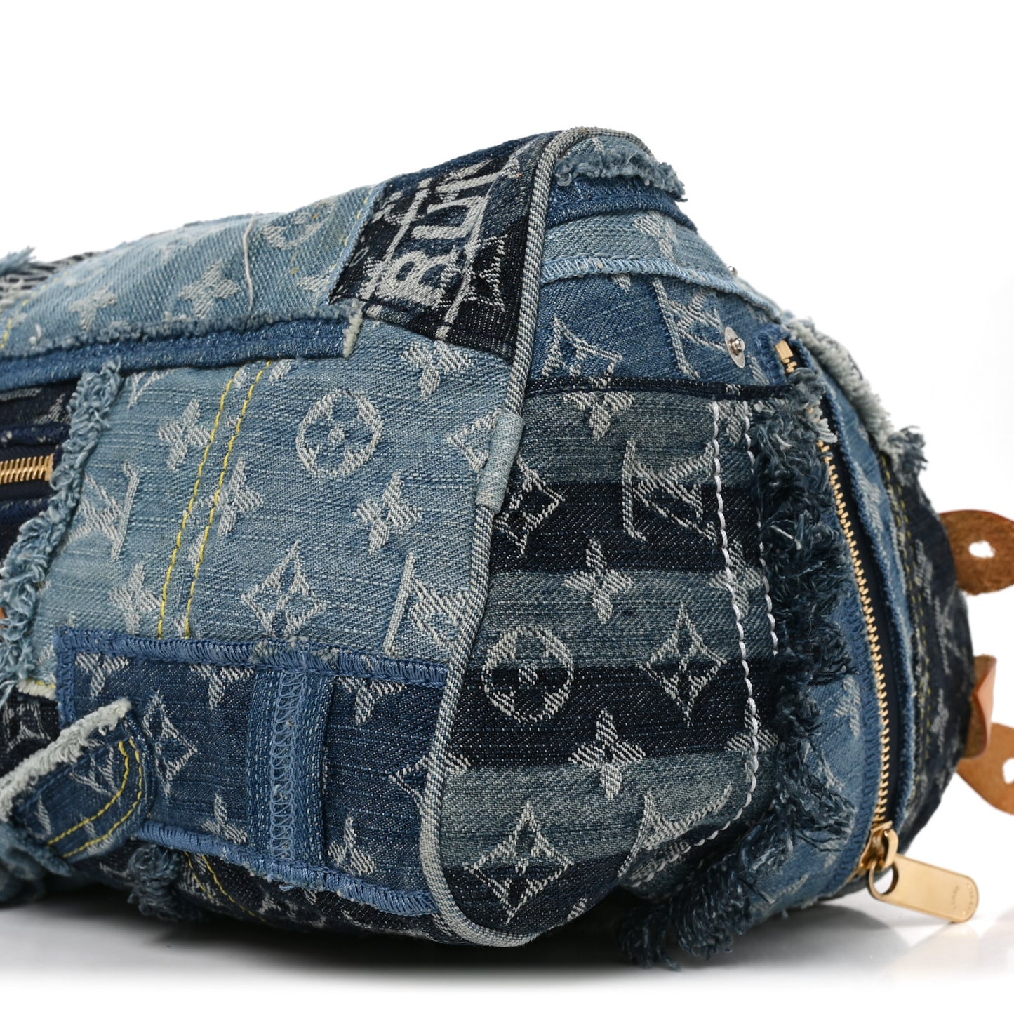 Denim Patchwork Speedy 30 Blue