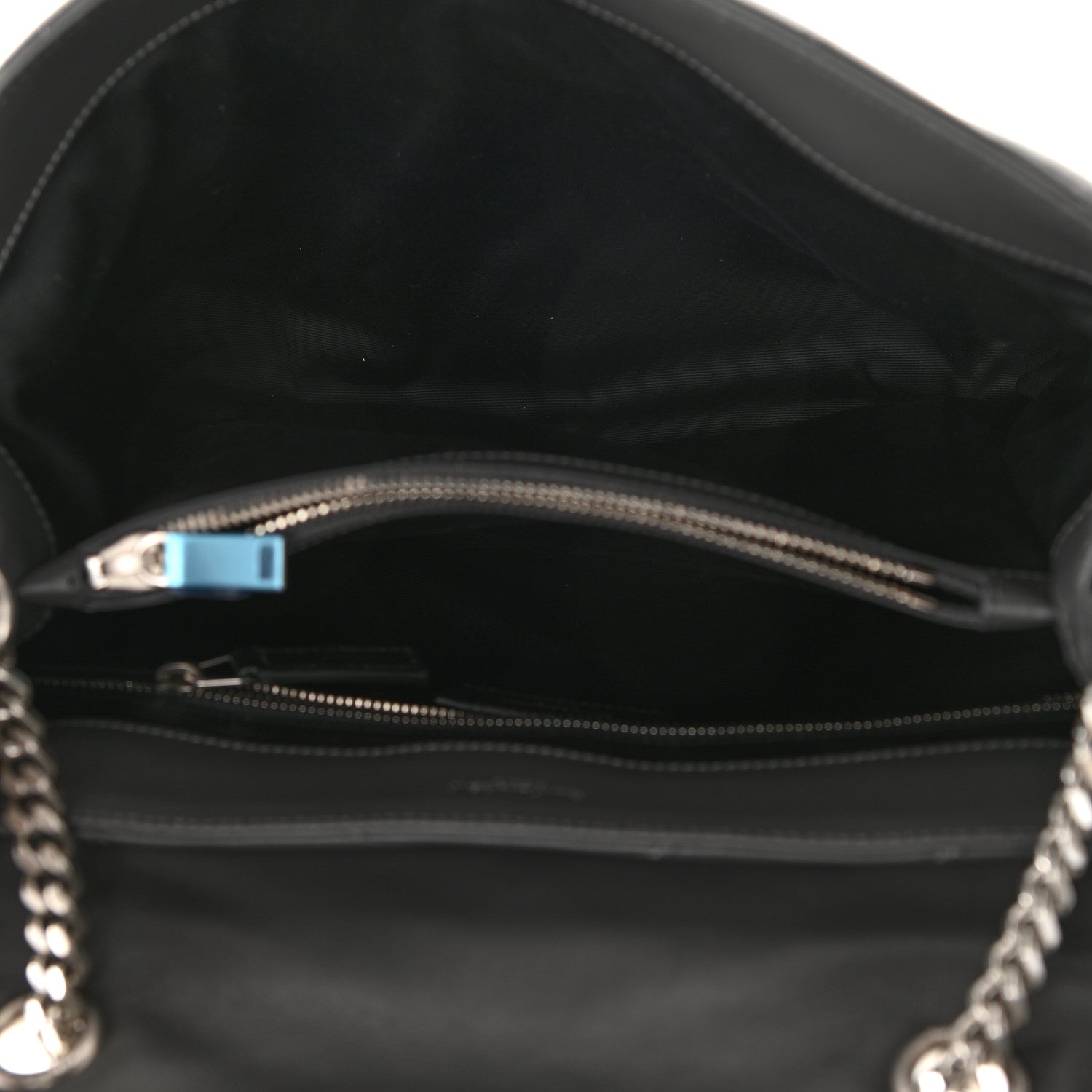 Saint Laurent Calfskin Y Quilted Monogram Medium Loulou Chain Satchel Earth 5 of 13