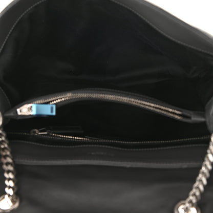 Saint Laurent Calfskin Y Quilted Monogram Medium Loulou Chain Satchel Earth 5 of 13