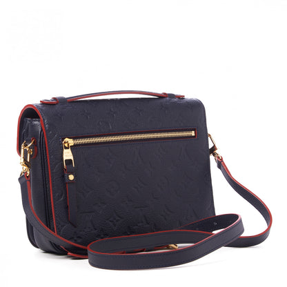 Louis Vuitton Empreinte Pochette Metis Marine Rouge 3 of 9